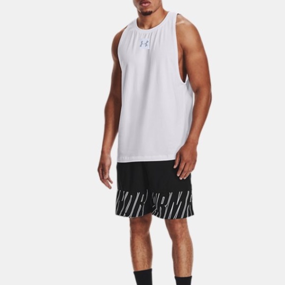 Under Armor Shirt Sleevless Athletic Cut - Picture 1 of 8